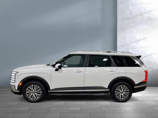 Creamy White Pearl 2026 Hyundai Palisade Hybrid SEL 7P