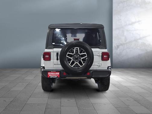 Bright White Clearcoat 2026 Jeep Wrangler 4-Door Sahara 4x4