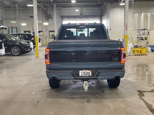 Azure Gray Metallic Tri-Coat 2023 Ford F-150 Platinum