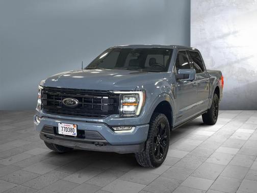 Azure Gray Metallic Tri-Coat 2023 Ford F-150 Platinum