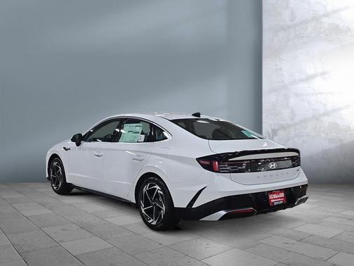 Serenity White 2026 Hyundai SONATA SEL