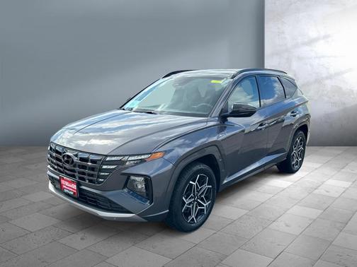Titan Gray 2024 Hyundai TUCSON Hybrid N Line