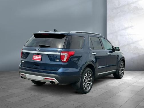 Blue Jeans Metallic 2016 Ford Explorer Platinum