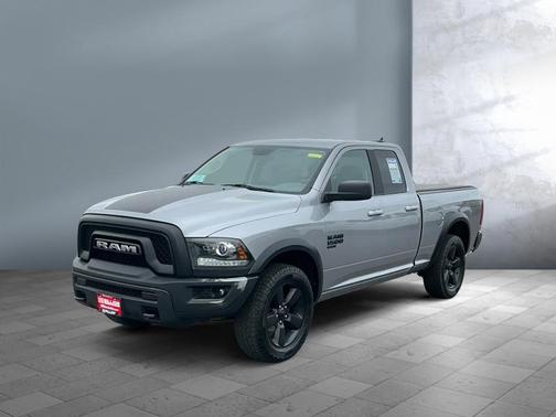 Billet Silver Metallic Clearcoat 2019 RAM 1500 Classic Warlock Quad Cab 4x4 6'4' Box