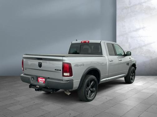 Billet Silver Metallic Clearcoat 2019 RAM 1500 Classic Warlock Quad Cab 4x4 6'4' Box
