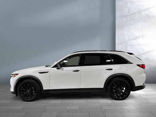 Rhodium White Premium 2025 Mazda CX-70 3.3 Turbo Premium Package