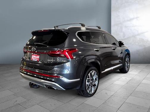 Portofino Gray 2022 Hyundai SANTA FE Calligraphy