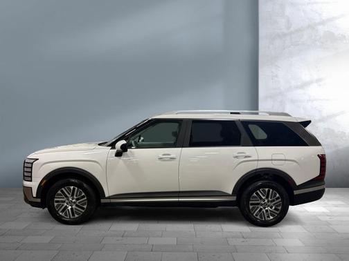 Creamy White Pearl 2026 Hyundai Palisade Hybrid SEL Premium 8P