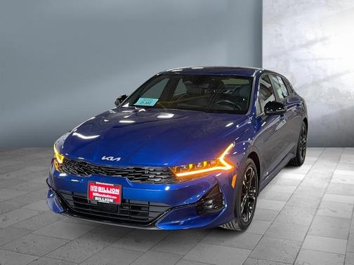 Blue 2024 Kia K5 GT-Line