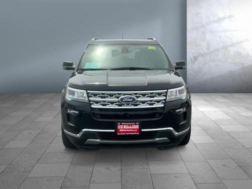 Agate Black Metallic 2019 Ford Explorer Limited