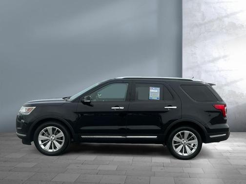 Agate Black Metallic 2019 Ford Explorer Limited