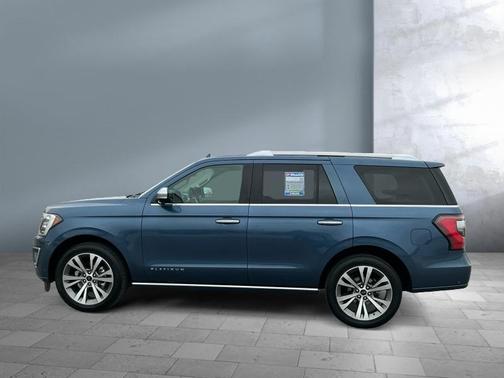Blue Metallic 2020 Ford Expedition Platinum