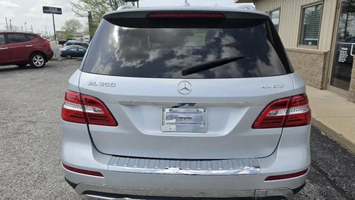 Silver 2015 Mercedes-Benz M-Class 4MATIC
