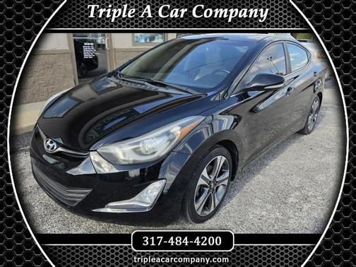 Black 2014 Hyundai ELANTRA Sport
