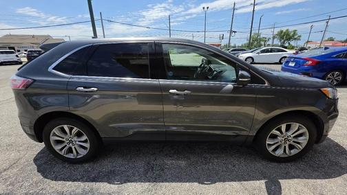 Gray 2019 Ford Edge Titanium