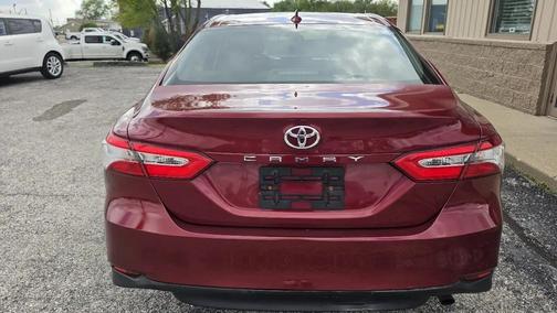 Red 2020 Toyota Camry LE