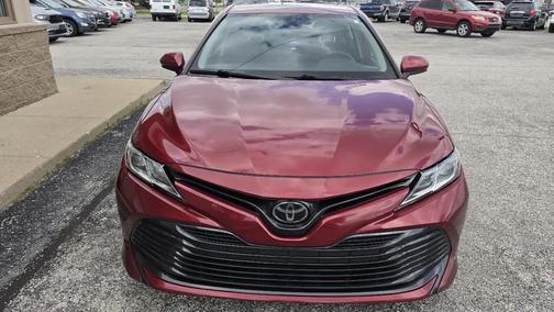 Red 2020 Toyota Camry LE