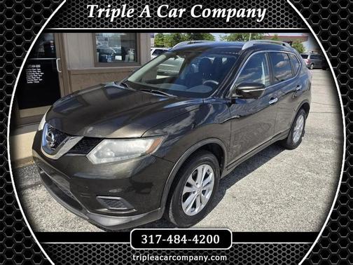 Black 2015 Nissan Rogue SV