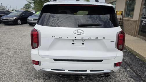 White 2021 Hyundai PALISADE Calligraphy