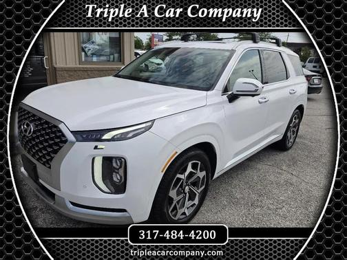 White 2021 Hyundai PALISADE Calligraphy