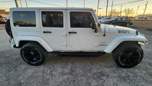 White 2015 Jeep Wrangler Unlimited Sahara