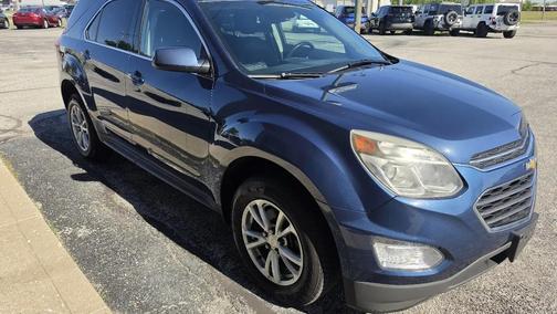 Blue 2016 Chevrolet Equinox LT