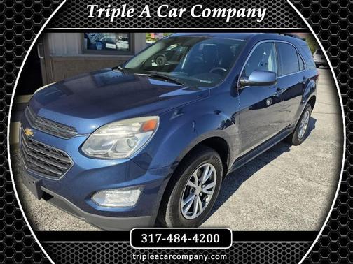 Blue 2016 Chevrolet Equinox LT