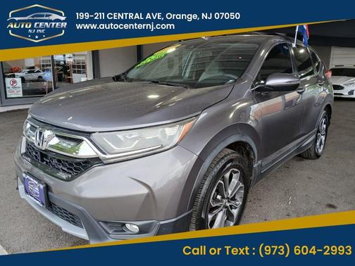Gray 2018 Honda CR-V EX