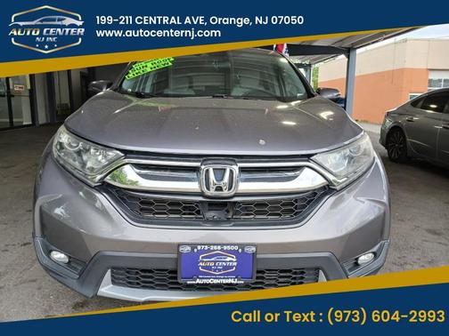 Gray 2018 Honda CR-V EX