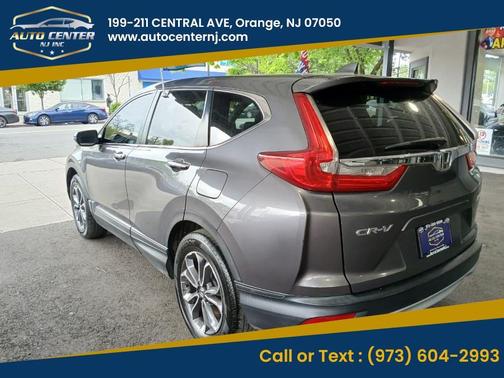 Gray 2018 Honda CR-V EX