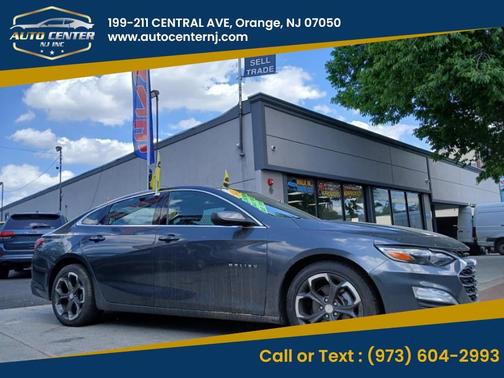 Gray 2021 Chevrolet Malibu LT