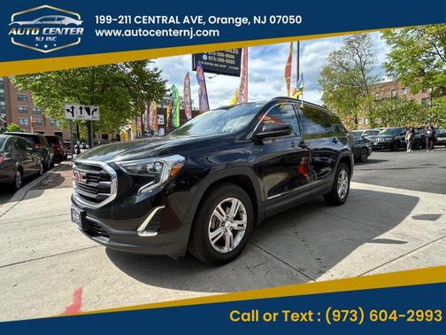 Black 2018 GMC Terrain SLE