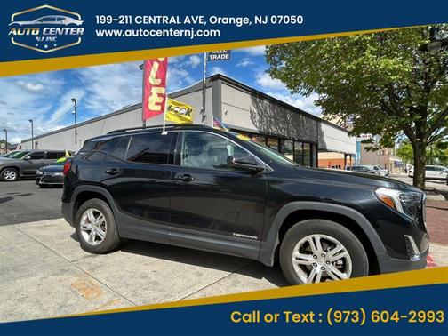 Black 2018 GMC Terrain SLE
