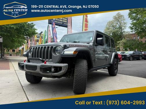 Gray 2018 Jeep Wrangler Unlimited Rubicon