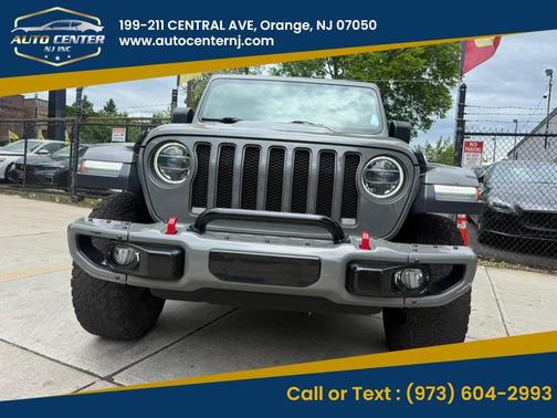 Gray 2018 Jeep Wrangler Unlimited Rubicon