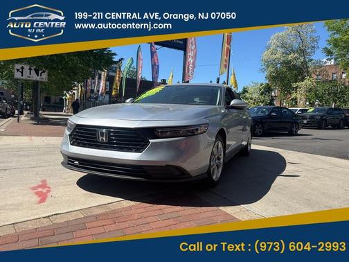 Silver 2023 Honda Accord LX