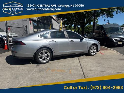 Silver 2023 Honda Accord LX