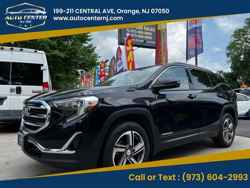Black 2019 GMC Terrain SLT