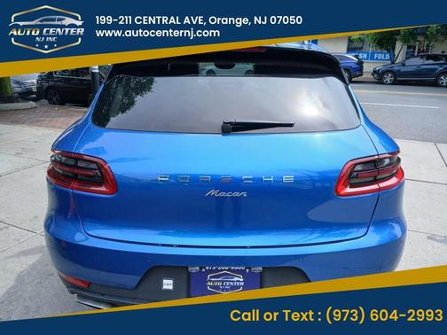 Blue 2017 Porsche Macan Base