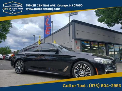 Black 2018 BMW M550 i xDrive