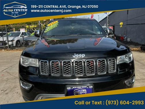 Black 2017 Jeep Grand Cherokee Limited