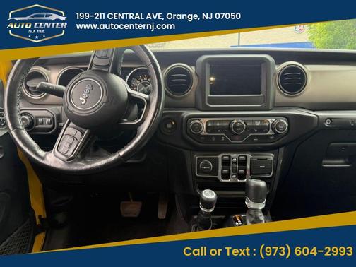 Yellow 2021 Jeep Wrangler Unlimited Sport S