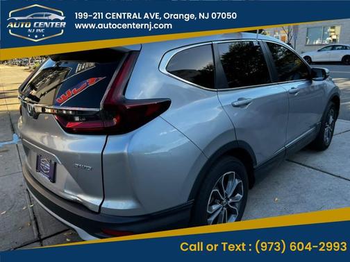 Silver 2022 Honda CR-V EX