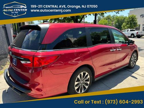 Red 2022 Honda Odyssey EX-L