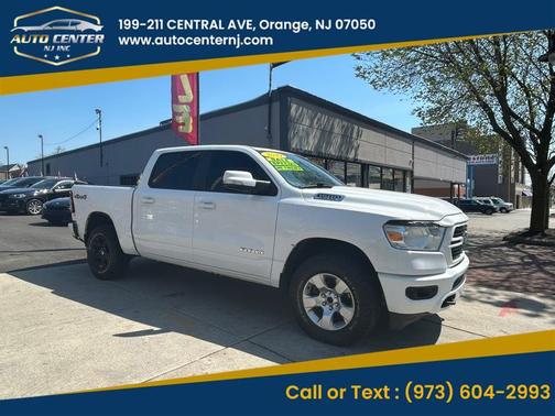 White 2021 RAM 1500 Big Horn