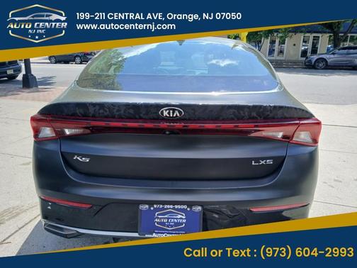 Black 2021 Kia K5 LXS