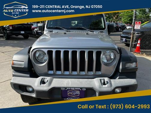 Silver 2018 Jeep Wrangler Unlimited Sport S