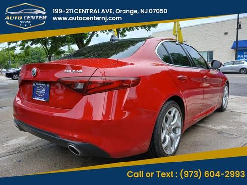 Red 2021 Alfa Romeo Giulia Ti