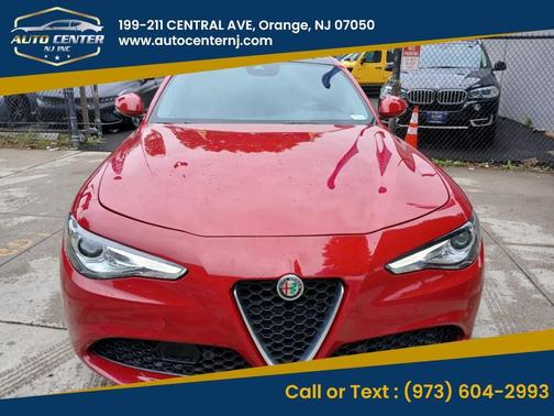 Red 2021 Alfa Romeo Giulia Ti