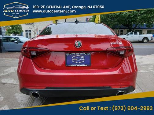Red 2021 Alfa Romeo Giulia Ti